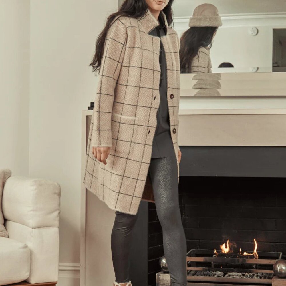 Lysse Matilda Foil Snake Legging-Charcoal